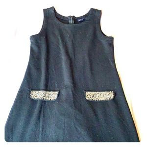 Black Dress w/ silver designs